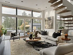 Tapete Wilton - Cyra (preto/dourado)