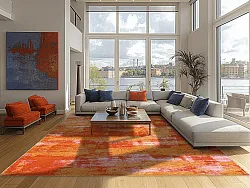 Tapete Wilton - Drew (laranja)