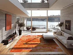 Tapete Wilton - Drew (laranja)