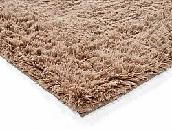 Tapetes felpudos - Ebba Natural Cotton Shaggy (marrom)