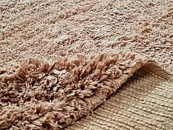 Tapetes felpudos - Ebba Natural Cotton Shaggy (marrom)
