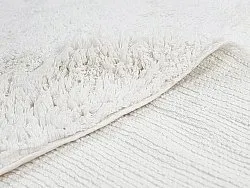 Tapete redondo - Ebba Natural Cotton Shaggy (offwhite)