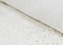 Tapete redondo - Ebba Natural Cotton Shaggy (offwhite)