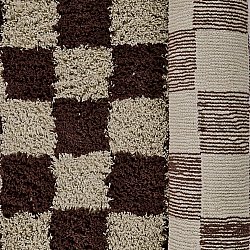 Tapetes felpudos - Elsey Natural Cotton Shaggy (bež/rjava)