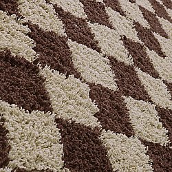 Tapetes felpudos - Elsey Natural Cotton Shaggy (bež/rjava)