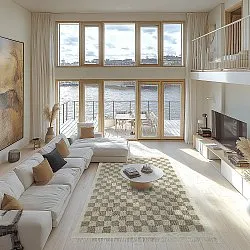 Tapetes felpudos - Elsey Natural Cotton Shaggy (smetana/pesek)