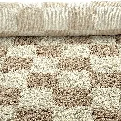 Tapetes felpudos - Elsey Natural Cotton Shaggy (smetana/pesek)