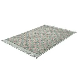 Tapetes felpudos - Elsey Natural Cotton Shaggy (siva/roza)