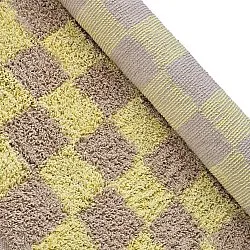 Tapetes felpudos - Elsey Natural Cotton Shaggy (rumeno/bege)