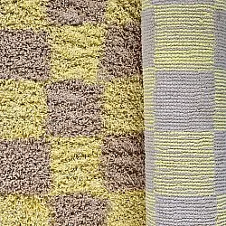 Tapetes felpudos - Elsey Natural Cotton Shaggy (rumeno/bege)