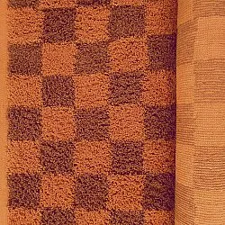 Tapetes felpudos - Elsey Natural Cotton Shaggy (oranžna/rdeča)