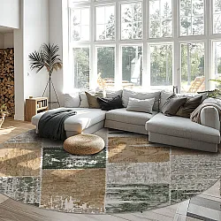 Tapete redondo - Ephesus (verde)