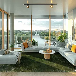 Tapete Wilton - Estrada (verde)