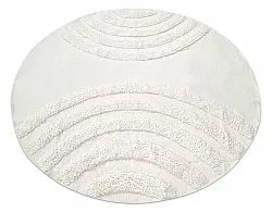 Tapete redondo - Everly Natural Cotton Shaggy (offwhite)