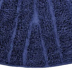 Tapete redondo - Farley Natural Cotton Shaggy (modra)