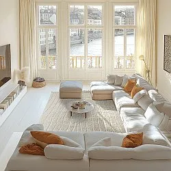 Tapetes felpudos - Farley Natural Cotton Shaggy (umazano bela)