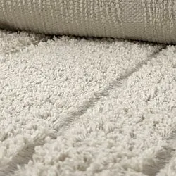 Tapetes felpudos - Farley Natural Cotton Shaggy (umazano bela)