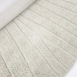 Tapete redondo - Farley Natural Cotton Shaggy (umazano bela)