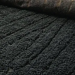 Tapetes felpudos - Farley Natural Cotton Shaggy (črna)