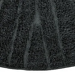 Tapete redondo - Farley Natural Cotton Shaggy (črna)