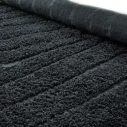 Tapete redondo - Farley Natural Cotton Shaggy (črna)