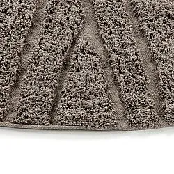 Tapete redondo - Farley Natural Cotton Shaggy (taupe)