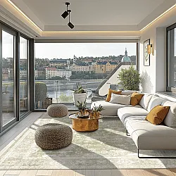 Tapete Wilton - Gombalia (verde claro)