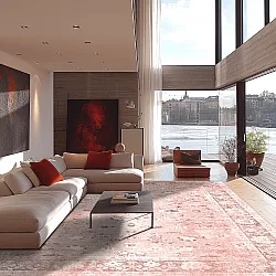 Tapete Wilton - Gombalia (rosa)