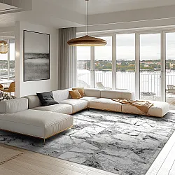 Tapete Wilton - Hakari (cinza)