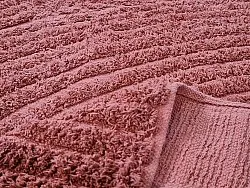 Tapetes felpudos - Halo Natural Cotton Shaggy (vermelho)