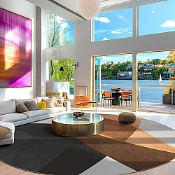 Tapete redondo - Hazel (multi)