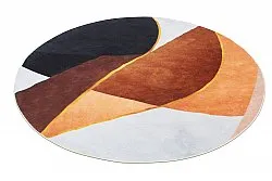 Tapete redondo - Hazel (laranja/multi)