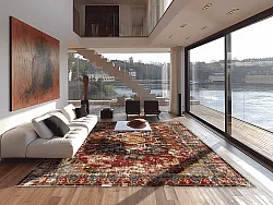 Tapete Wilton - Idri (vermelho/multicolorido)