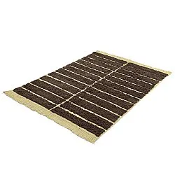 Tapetes felpudos - Ikara Natural Cotton Shaggy (marrom)