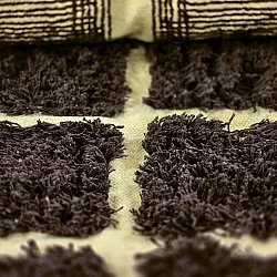 Tapetes felpudos - Ikara Natural Cotton Shaggy (marrom)