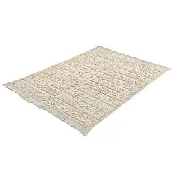 Tapetes felpudos - Ikara Natural Cotton Shaggy (creme)
