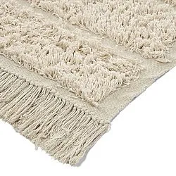 Tapetes felpudos - Ikara Natural Cotton Shaggy (creme)