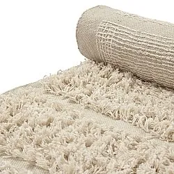 Tapetes felpudos - Ikara Natural Cotton Shaggy (creme)