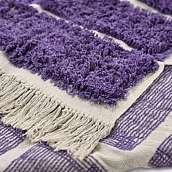 Tapetes felpudos - Ikara Natural Cotton Shaggy (roxo)