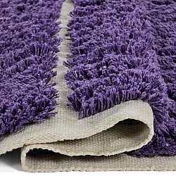 Tapetes felpudos - Ikara Natural Cotton Shaggy (roxo)