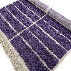 Tapetes felpudos - Ikara Natural Cotton Shaggy (roxo)