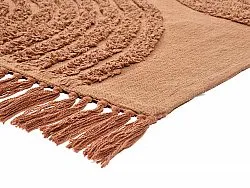 Tapetes felpudos - Jovie Natural Cotton Shaggy (terracota)
