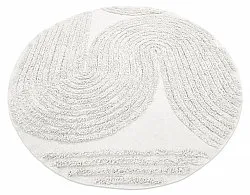 Tapete redondo - Jovie Natural Cotton Shaggy (offwhite)