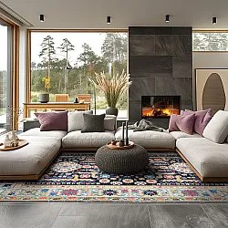 Tapete Wilton - Kayaköy (multicolorido)