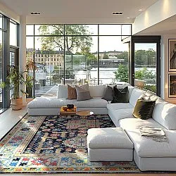 Tapete Wilton - Kayaköy (multicolorido)