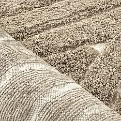 Tapetes felpudos - Kindon Natural Cotton Shaggy (bež/bela)