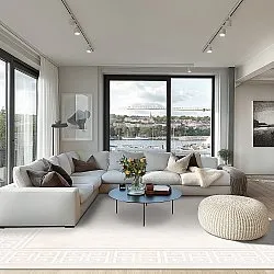 Tapete Wilton - Kuba (bege)