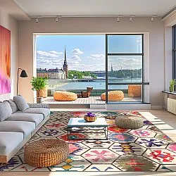 Tapete Wilton - Kulu (multicolorido)