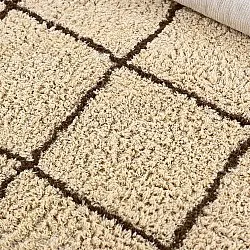 Tapetes felpudos - Lana Natural Cotton Shaggy (bege/marrom)