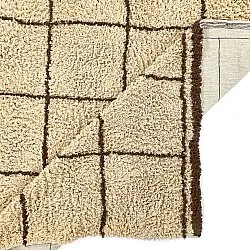 Tapetes felpudos - Lana Natural Cotton Shaggy (bege/marrom)